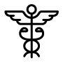 caduceus icon caduceus icon